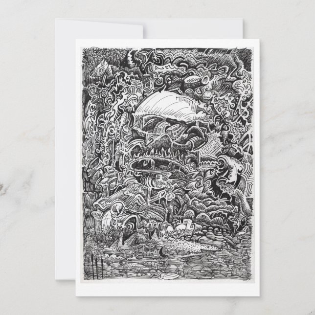 Esperando la tarjeta plana de Maelstrom (Anverso)