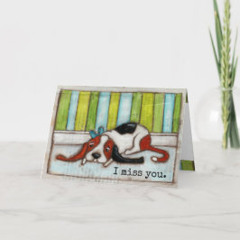Esperando pacientemente - Tarjeta de felicitación