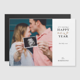 Esperando una tarjeta de fotos feliz Año Nuevo