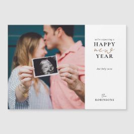 Esperando una tarjeta de fotos feliz Año Nuevo