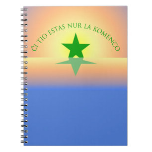 Esperanto: Apenas el cuaderno del principio
