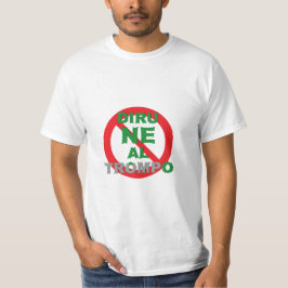 Esperanto / Diru NE Al Trompo, camiseta