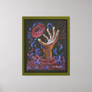 Esperanza - Canvas de arte con anemia de células f