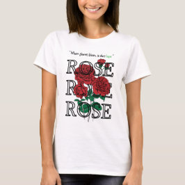 Esperanza de la camiseta el | de la flor de la