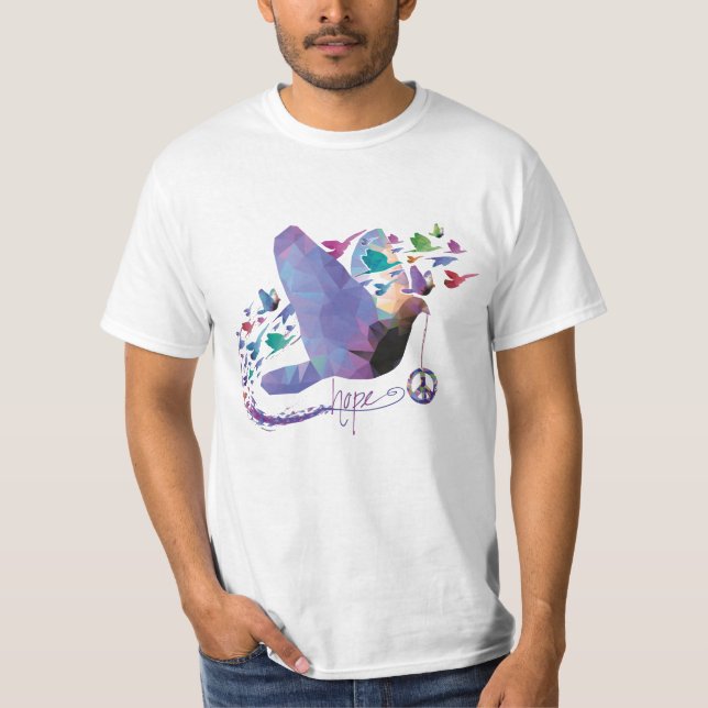 Esperanza de la paz - camiseta (Anverso)