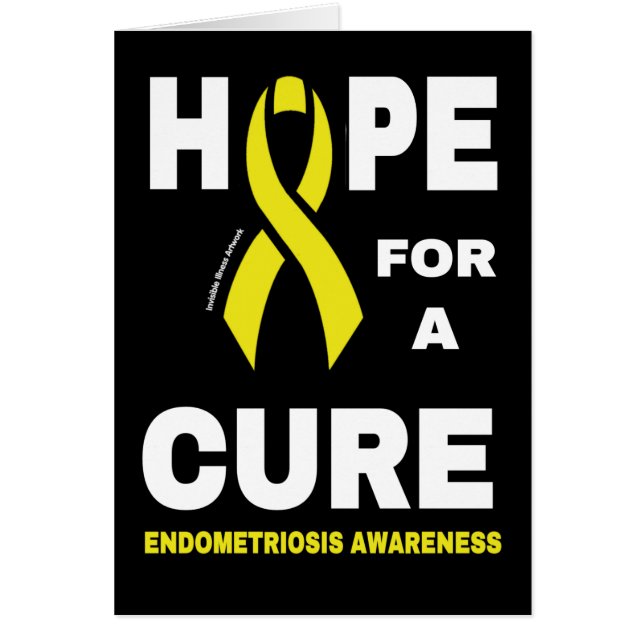 Esperanza De Una Cura... Endometriosis (Frente)
