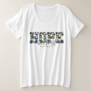 Esperanza en Cristo - Biblia floral Verse Shirt