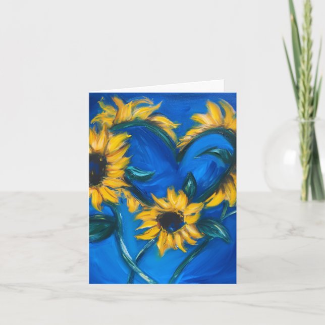 Esperanza en medio de la tarjeta de felicitación d (Anverso)