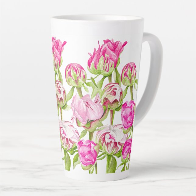 Esperanza en una gran taza de latte (Ángulo derecho)