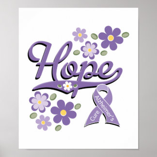 Esperanza impresión Poster de Alzheimer