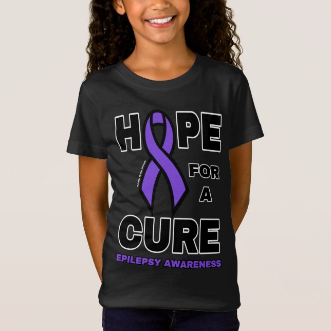 Esperanza por una cura... Epilepsia de camiseta (Anverso)