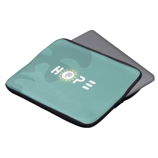 Esperanza rebelde | Bolsa para mangas de 13" para  (Superior anverso)