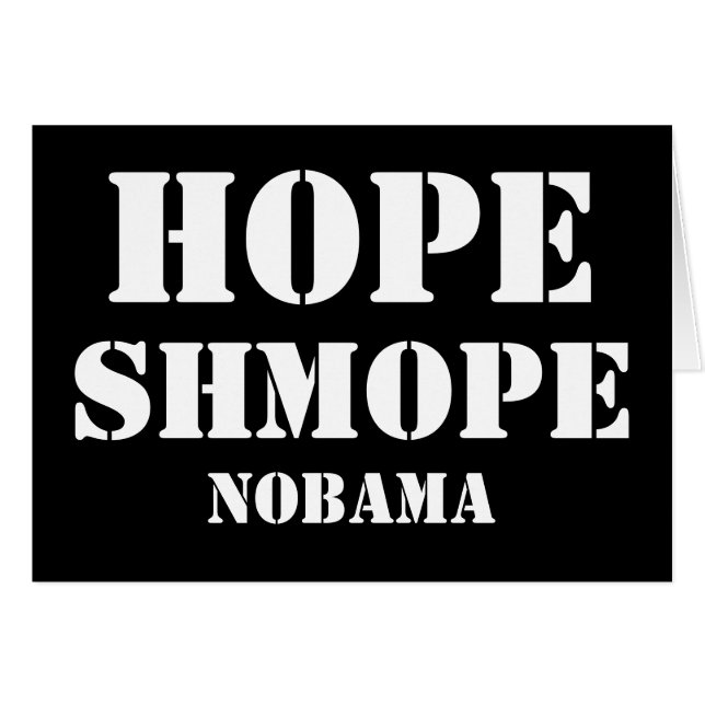 ESPERANZA SHMOPE NOBAMA (Anverso (Horizontal))