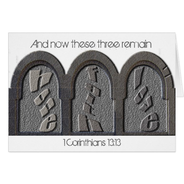 Esperanza y amor de la fe (Anverso (Horizontal))