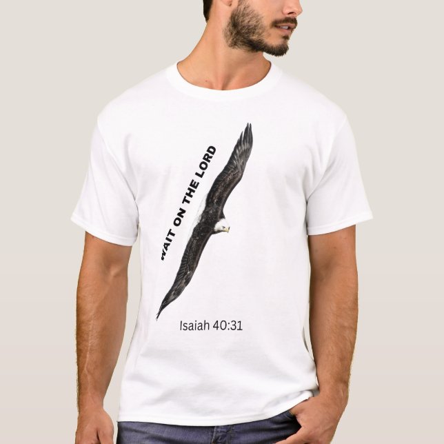 Esperar en la camiseta del Señor (Anverso)