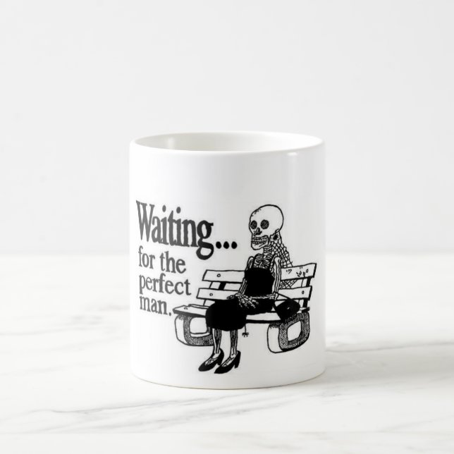 Esperar la taza perfecta del hombre (Centro)