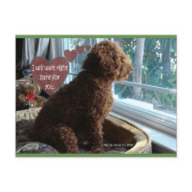 Esperaré aquí | Postal Blue Beach Song™