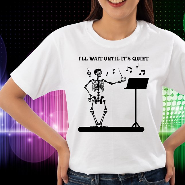 Esperaré hasta que sea una camiseta silenciosa (Subido por el creador)