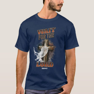 Espere por el SEÑOR Camiseta Isaiah 40:31