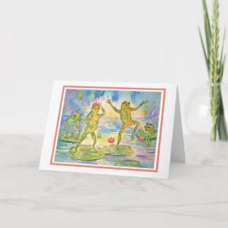 Espero que bailes con tarjeta de cumpleaños