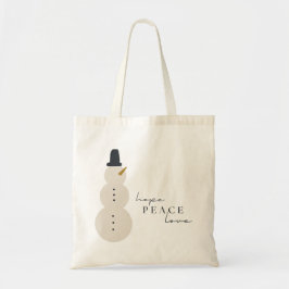 espero que la paz ame. Bolsas de Totes de navidad 