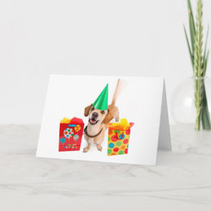 Espero que tu cola reciba la tarjeta de cumpleaños