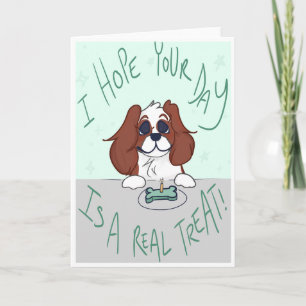 Espero que tu día sea un verdadero regalo Tarjeta