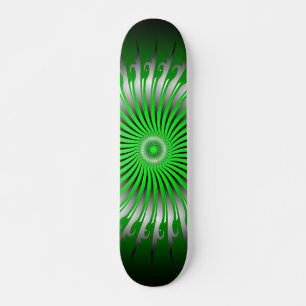 Espiral abstracta: Skateboard personalizado