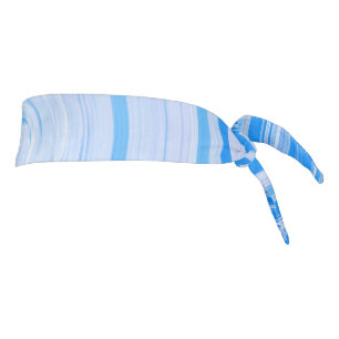 Espiral blanca y azul