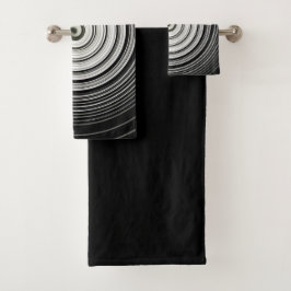 espiral blanco y negro