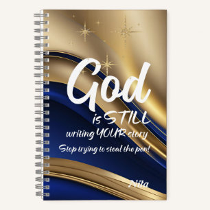 Espiral de cuaderno Dios sigue escribiendo tu hist