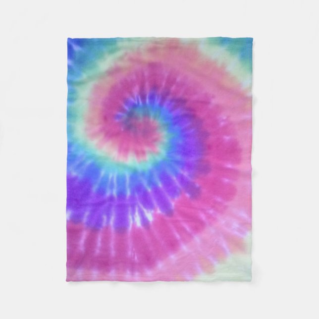espiral del arco iris de la manta del paño grueso (Anverso)