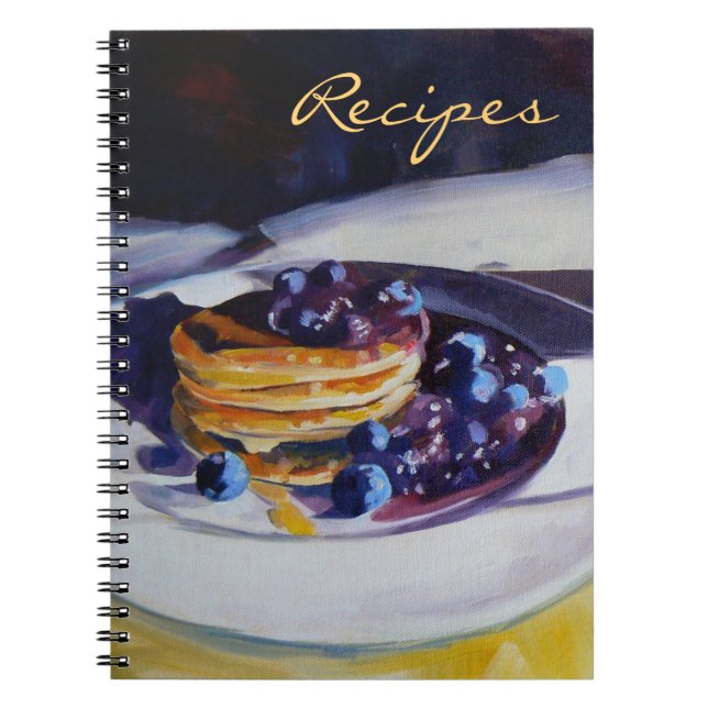 Espiral del cuaderno - recetas (crepes) (Frente)