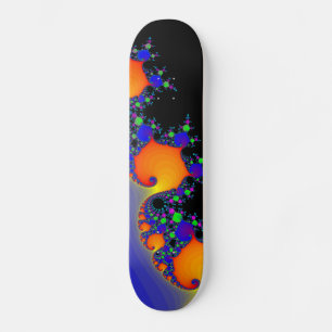 Espirales fractales: Skateboard personalizado