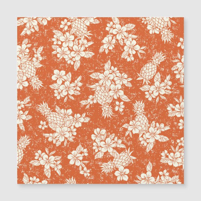 Espíritu Aloha: Armonía Hibiscus-Pineapple. (Anverso)