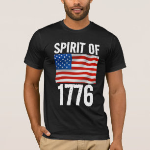 ESPÍRITU DE 1776 CAMISETAS PATRIOTAS