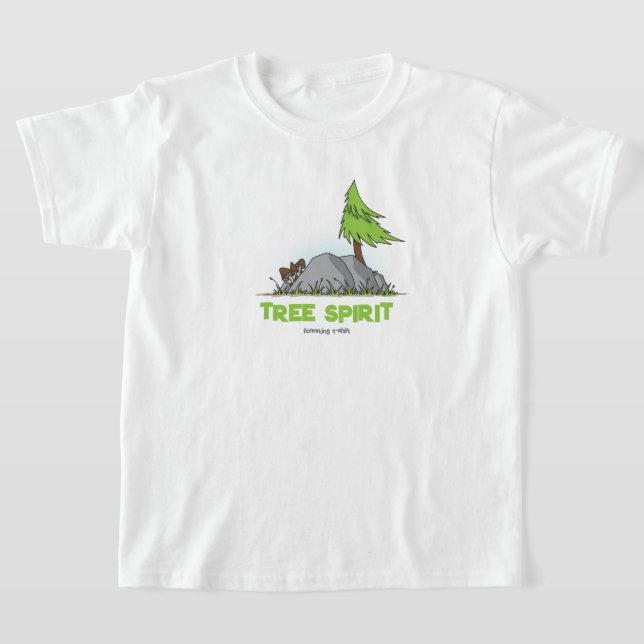 Espíritu de árbol - Camiseta forestal (Distribución)