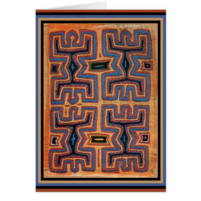 Espíritu de canoa indio kuna (Frente)