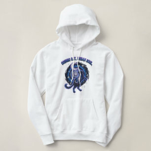 Espíritu de Gato Cósmico: Sudadera con capucha y c