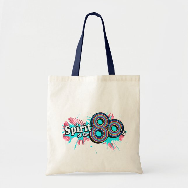 Espíritu de la bolsa azul cyan de los 80 (Frente)