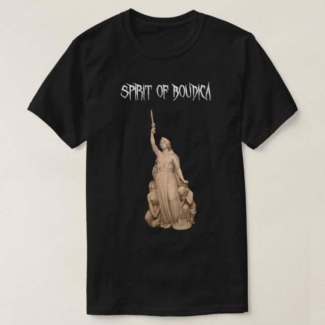 Espíritu de la camiseta clásica de Boudica (Diseño del anverso)