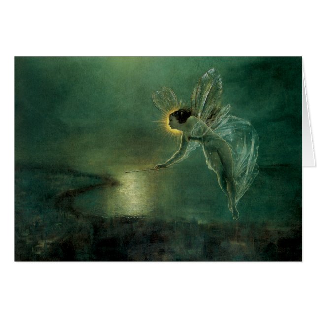 Espíritu de la noche por Grimshaw, hada victoriana (Anverso (Horizontal))