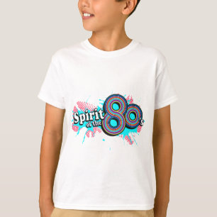 Espíritu de los niños de los 80 con camiseta con l