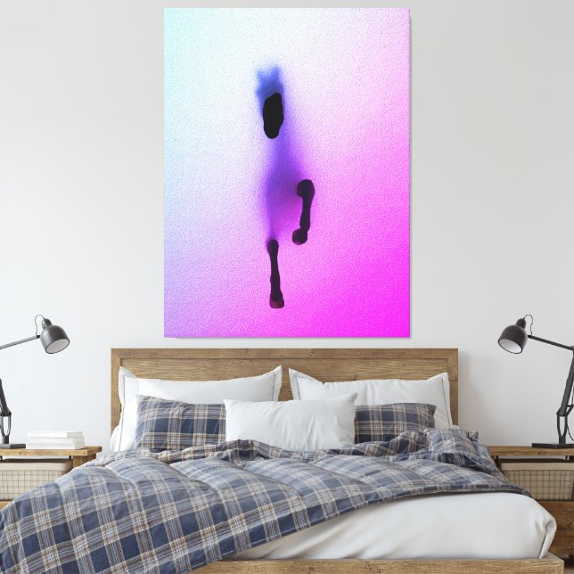 Espíritu del Caballo – Arte de Pared Abstracto (Insitu(Dormitorio))