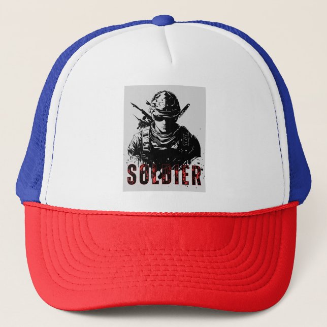 "Espíritu guerrero: la colección de gorros de sold (Anverso)