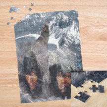 Espíritu nativo en el rompecabezas de Alaska de 16