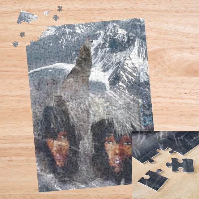 Espíritu nativo en el rompecabezas de Alaska de 16 (Native Spirit in Alaska 16" x 20" Puzzle)
