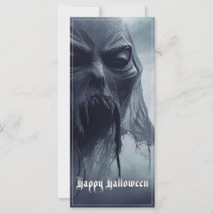 Espíritu negro en un paisaje infernal - Halloween