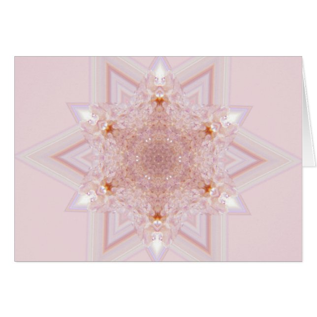 Espíritu Quartz (mandala) chakra cardíaca (Anverso (Horizontal))