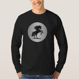 Espíritu salvaje balanceando camiseta de caballo